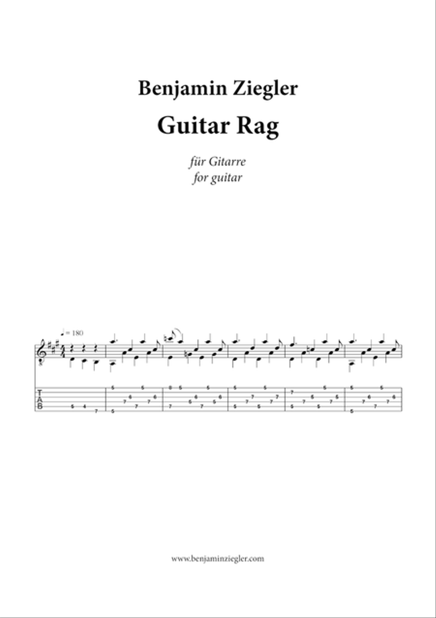 Guitar Rag Electric Guitar scores gallery preview page 1