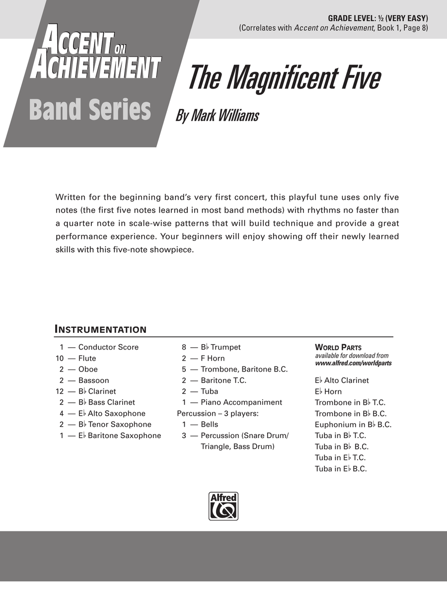 The Magnificent Five: Score