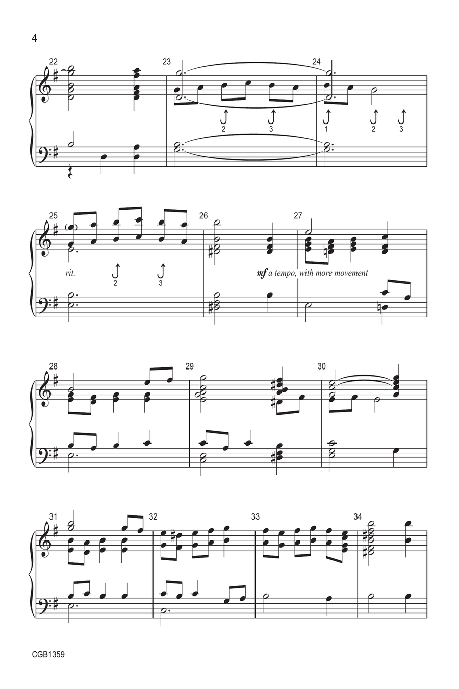 Alas! and Did My Savior Bleed (2-3 octaves) 3-Octaves scores gallery preview page 4
