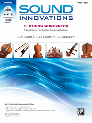 Book cover for Sound Innovations for String Orchestra, Book 1