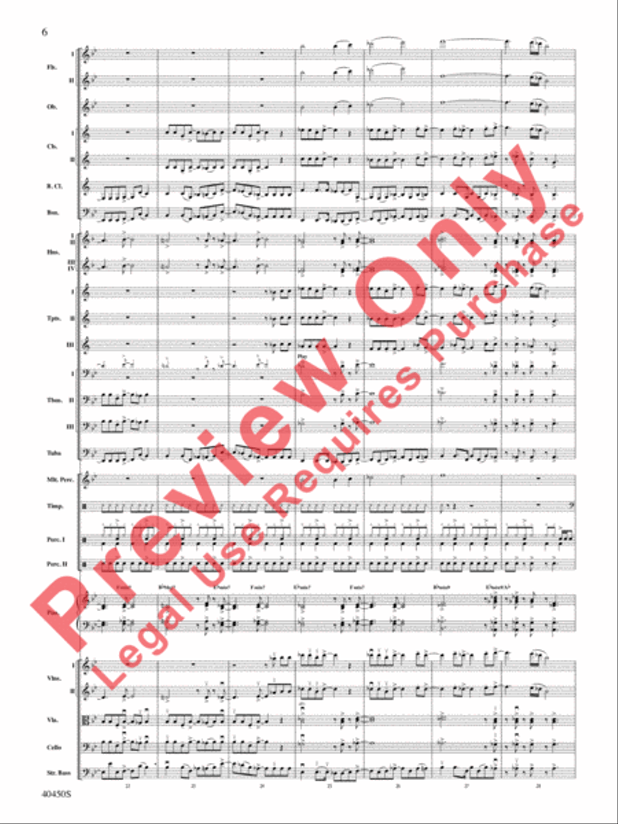 A Whitney Houston Tribute Full Orchestra scores gallery preview page 7