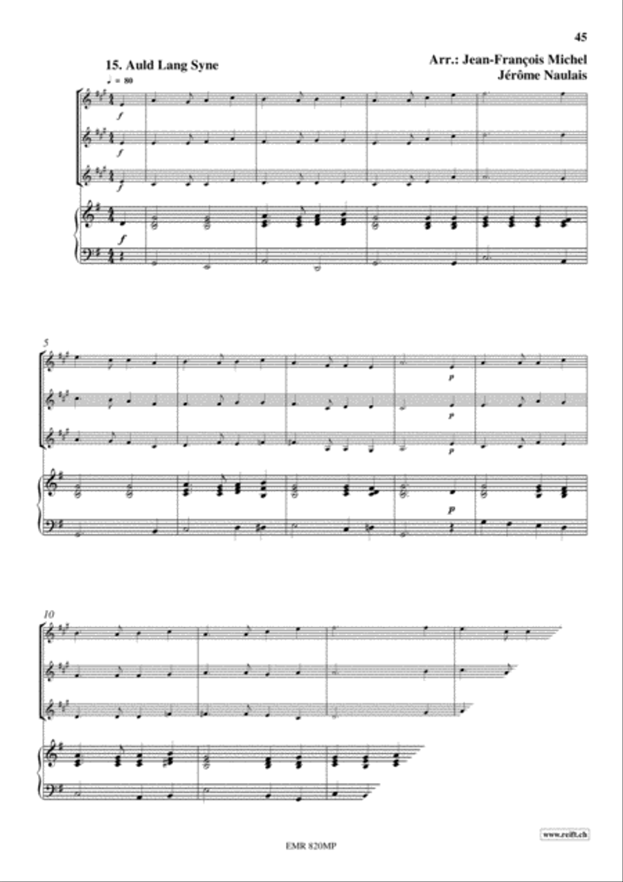 Golden Hits Euphonium Trio scores gallery preview page 17