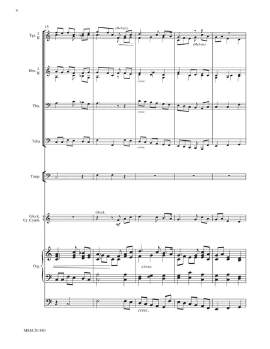 Jerusalem Choir scores gallery preview page 4