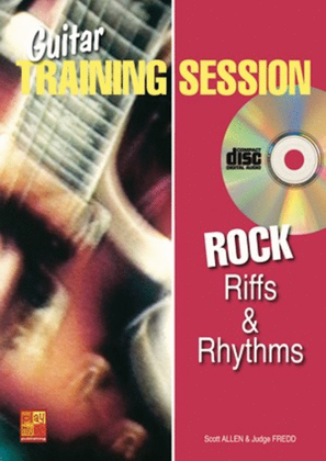 Book cover for Guitar Training Session: Rock Riffs & Rhythms
