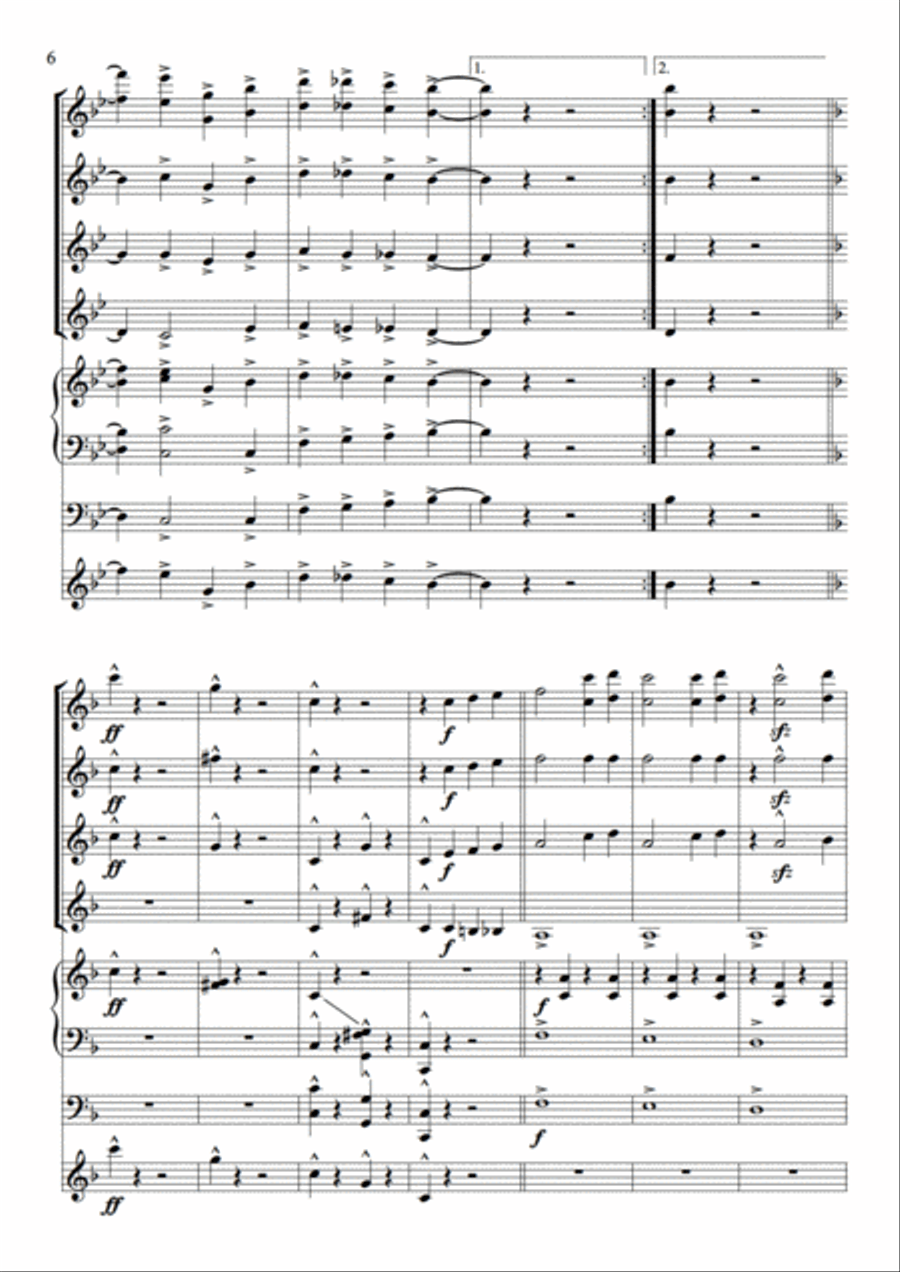 Plink Plank Plunk! Plink Plank Plunk! Set of Parts scores gallery preview page 7
