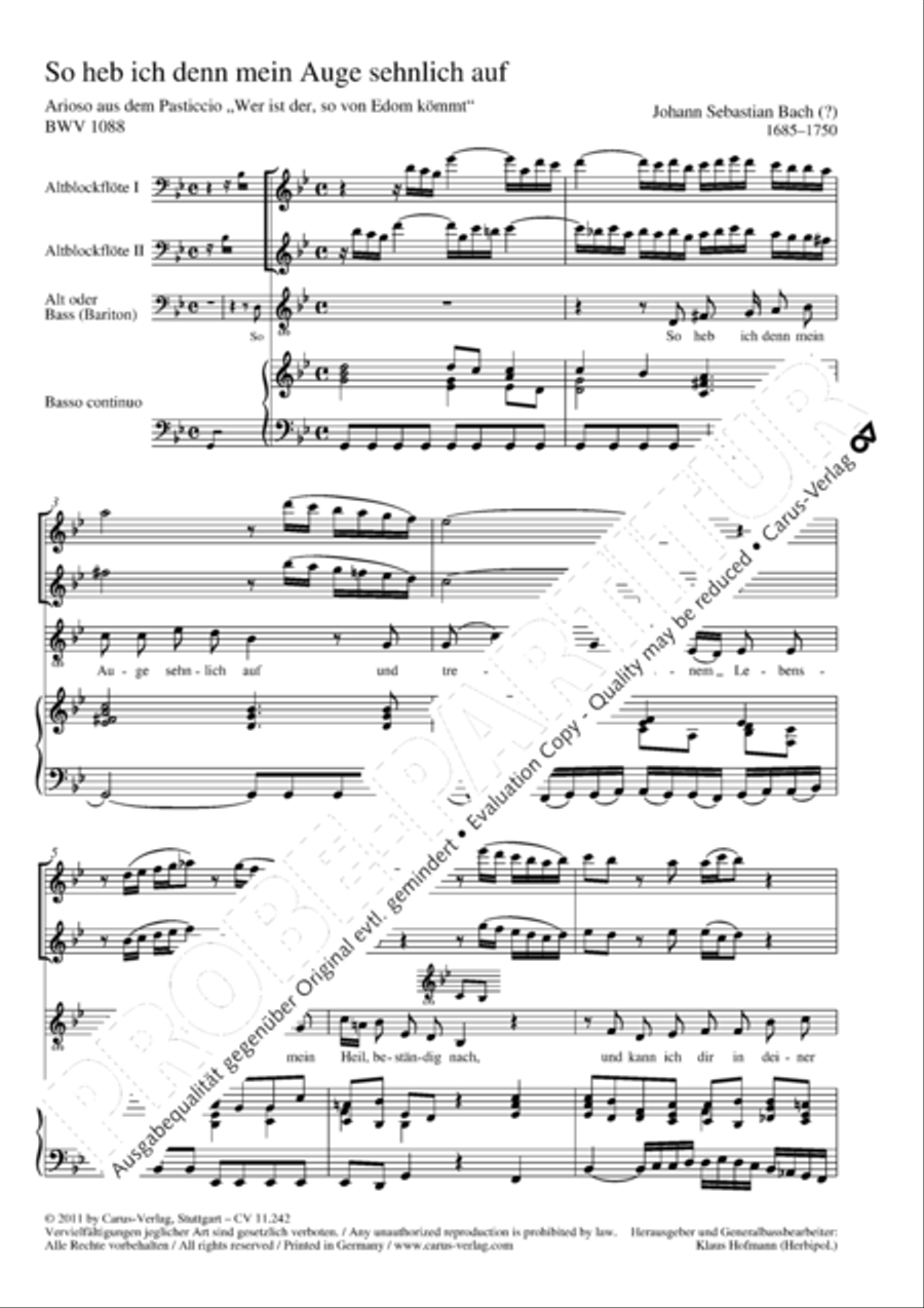 Flauto e voce IX Recorder scores gallery preview page 4
