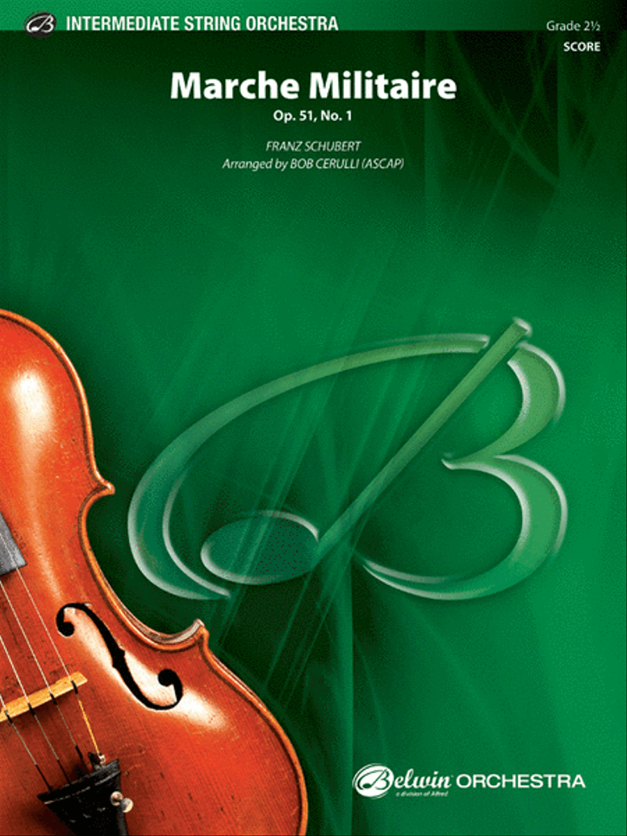 March Militaire March Militaire String Orchestra scores gallery preview page 1