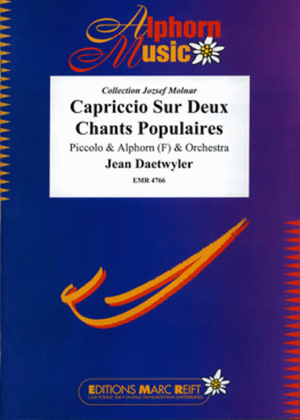Book cover for Capriccio Sur Deux Chants Populaires