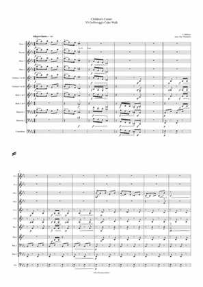 Debussy: Children's Corner No.6 "Golliwog's Cake Walk" - symphonic wind