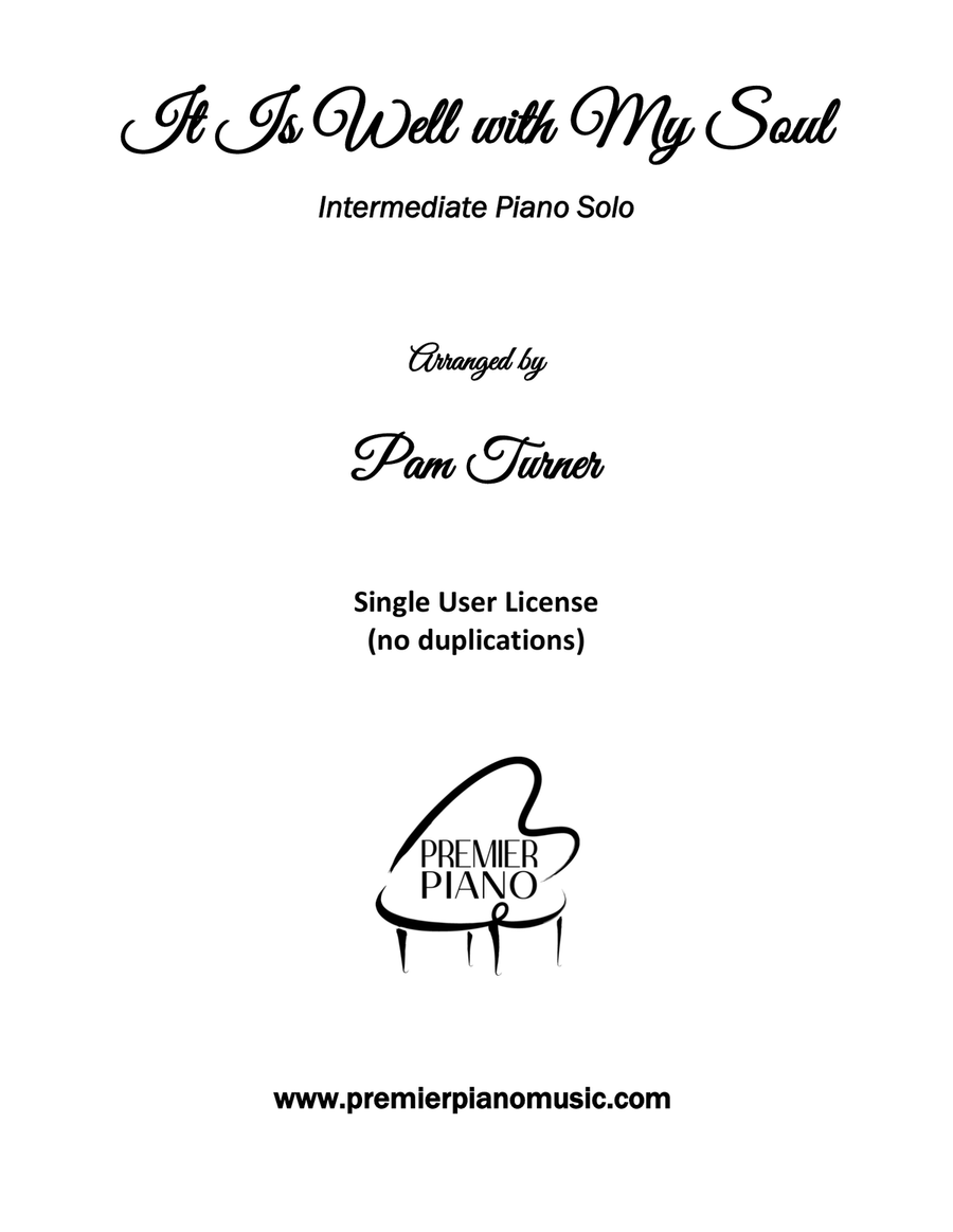 It Is Well With My Soul (Intermediate Piano Solo) Piano Solo scores gallery preview page 2