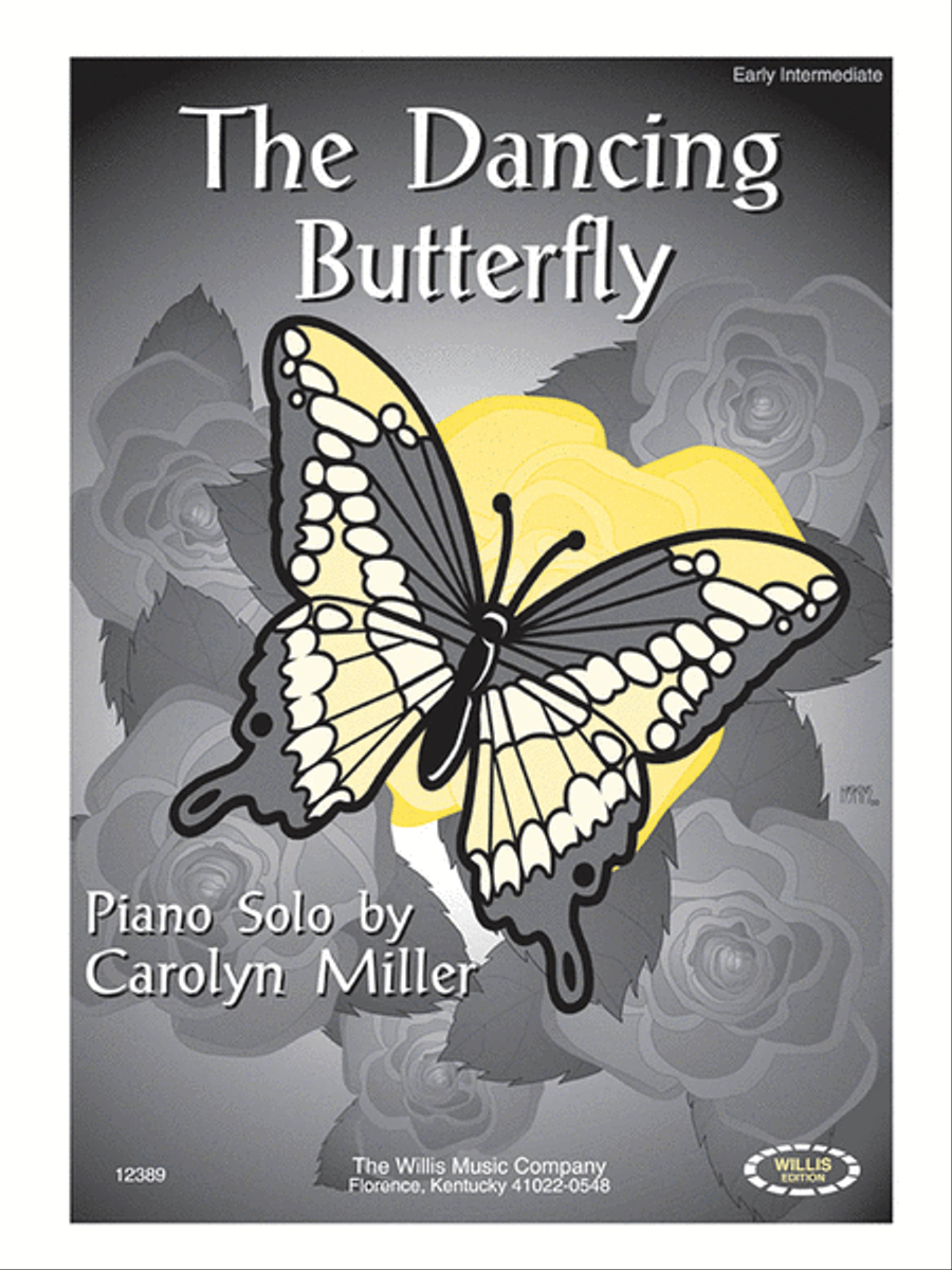 The Dancing Butterfly Piano scores gallery preview page 1