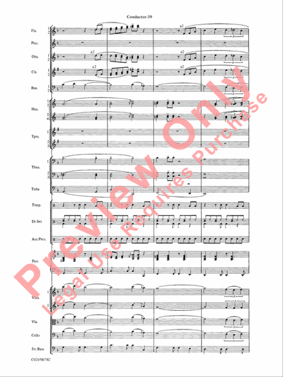Leroy Anderson Favorites Leroy Anderson Favorites Full Orchestra scores gallery preview page 42