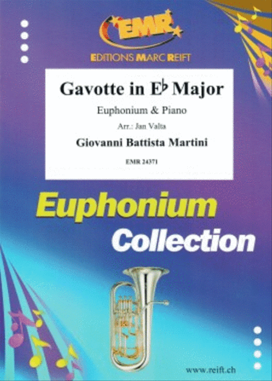 Gavotte in Eb Major Euphonium scores gallery preview page 1