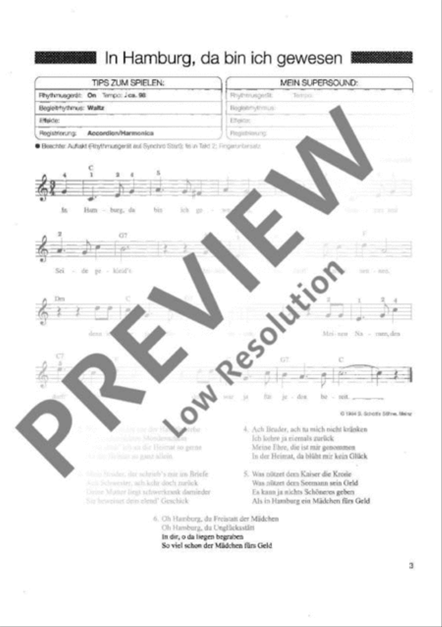 Küchenlieder Piano scores gallery preview page 4