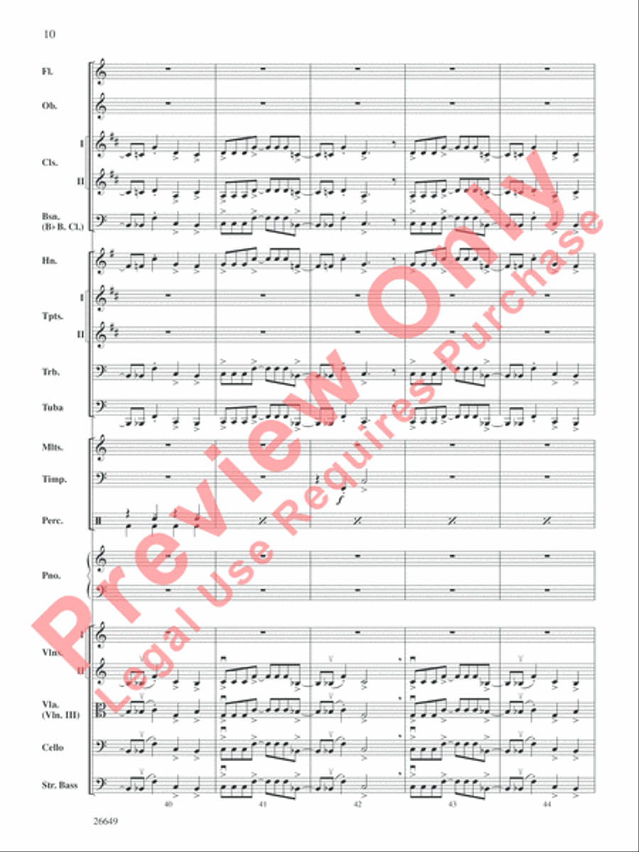 The Best of Green Day Full Orchestra scores gallery preview page 11