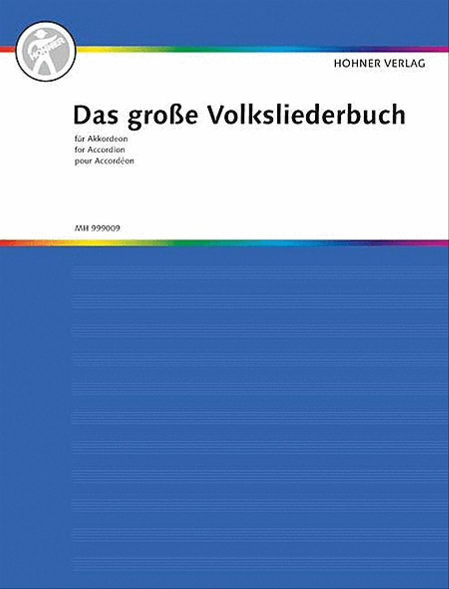 Das grosse Volksliederbuch fur Akkordeon