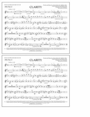 Clarity - Alto Sax 2