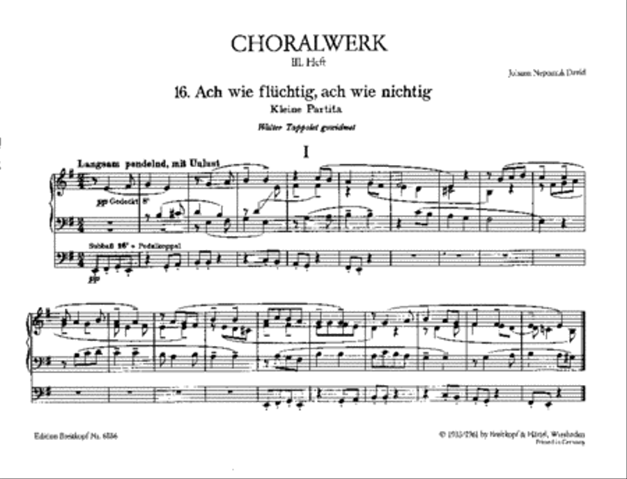 Chorale Works