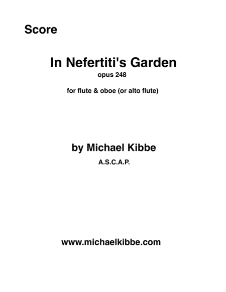 In Nefertiti's Garden, opus 248 image number null
