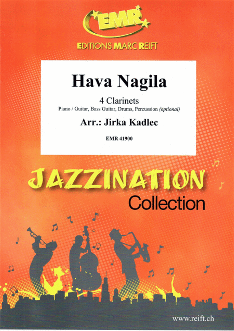 Hava Nagila Hava Nagila Clarinet scores gallery preview page 1