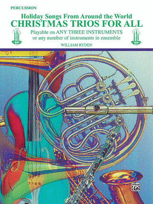 Book cover for Christmas Trios For All (Percussion)