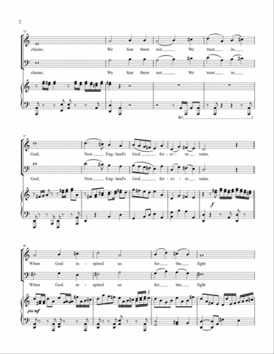 Chester 4-Part scores gallery preview page 2