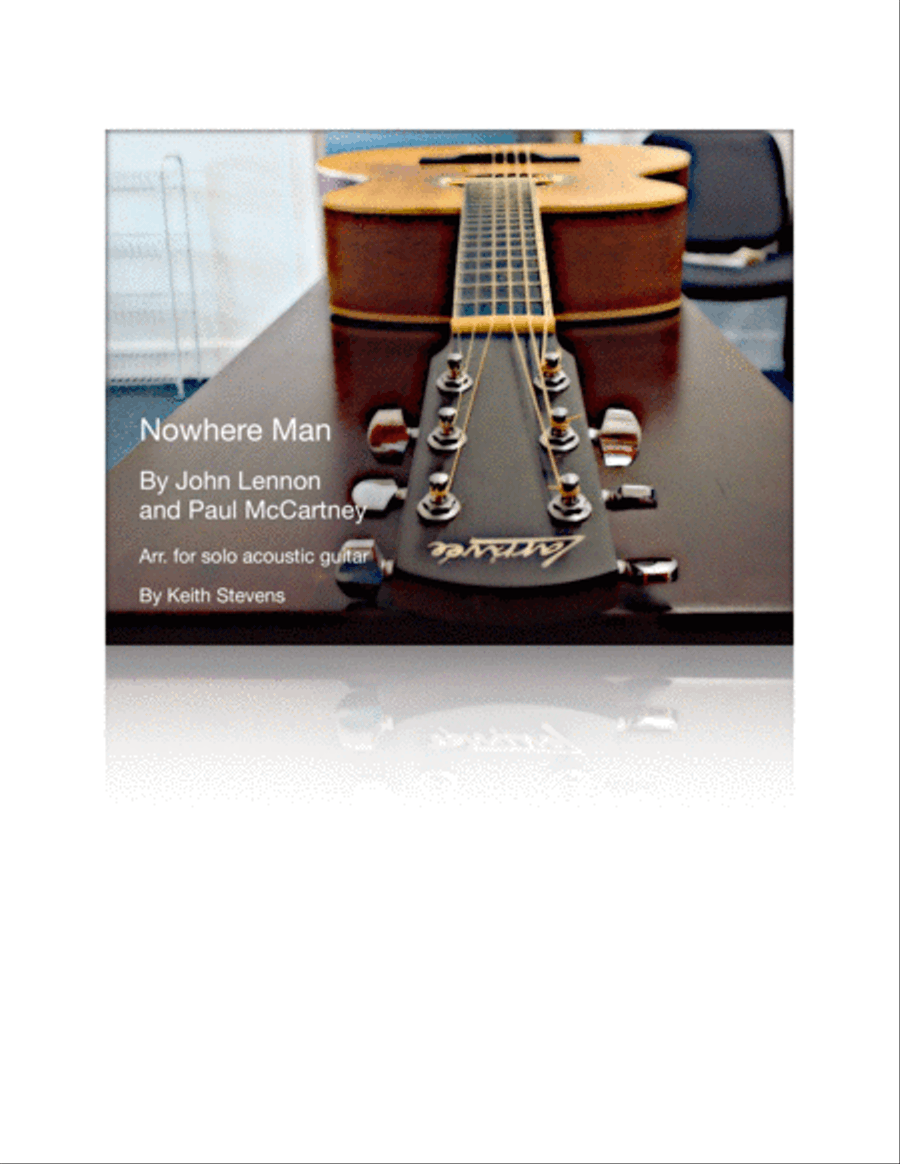Nowhere Man Nowhere Man Electric Guitar scores gallery preview page 1