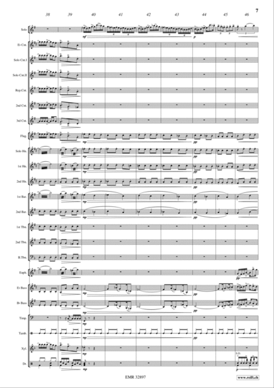 American Sketches Brass Band scores gallery preview page 8