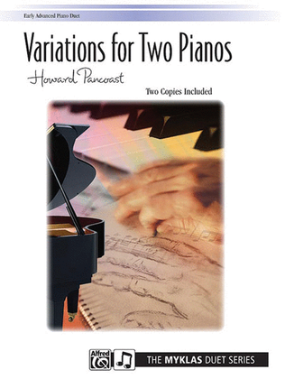 Book cover for Variations for Two Pianos