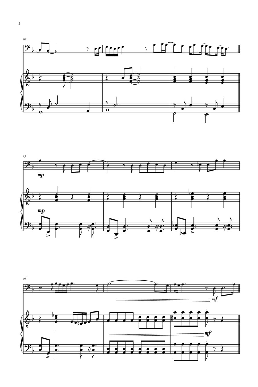 Beyond (End Credit Version) Bassoon scores gallery preview page 2