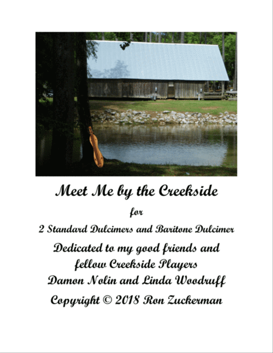 Meet Me by the Creekside Dulcimer scores gallery preview page 1