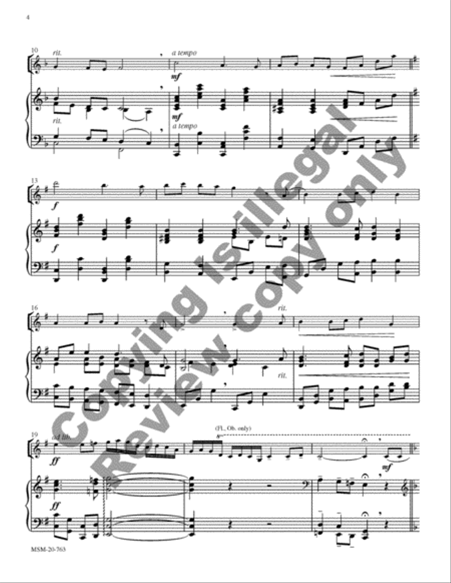 An American Suite for Violin and Piano Violin Solo scores gallery preview page 25