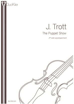 Book cover for Trott - The Puppet Show, 2nd violin accompaniment
