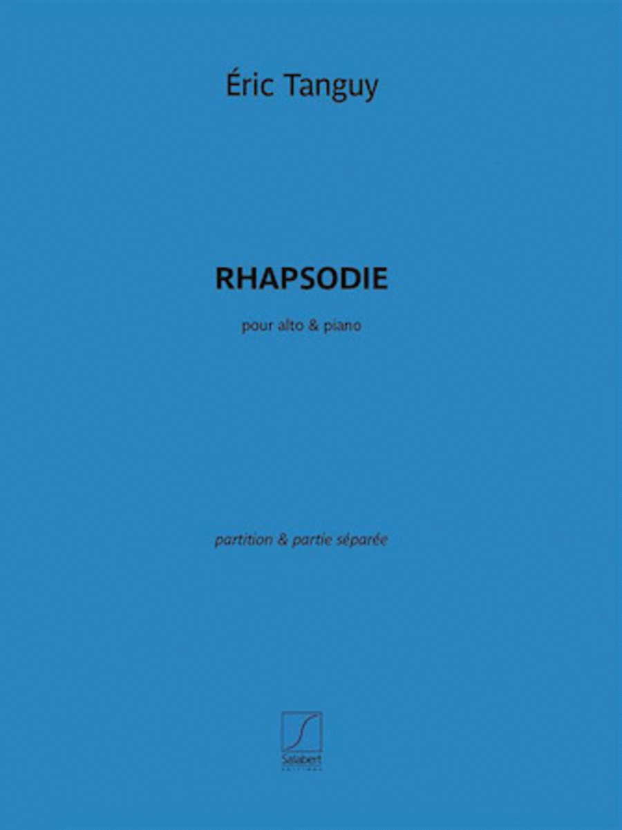 Rhapsodie Piano Accompaniment scores gallery preview page 1