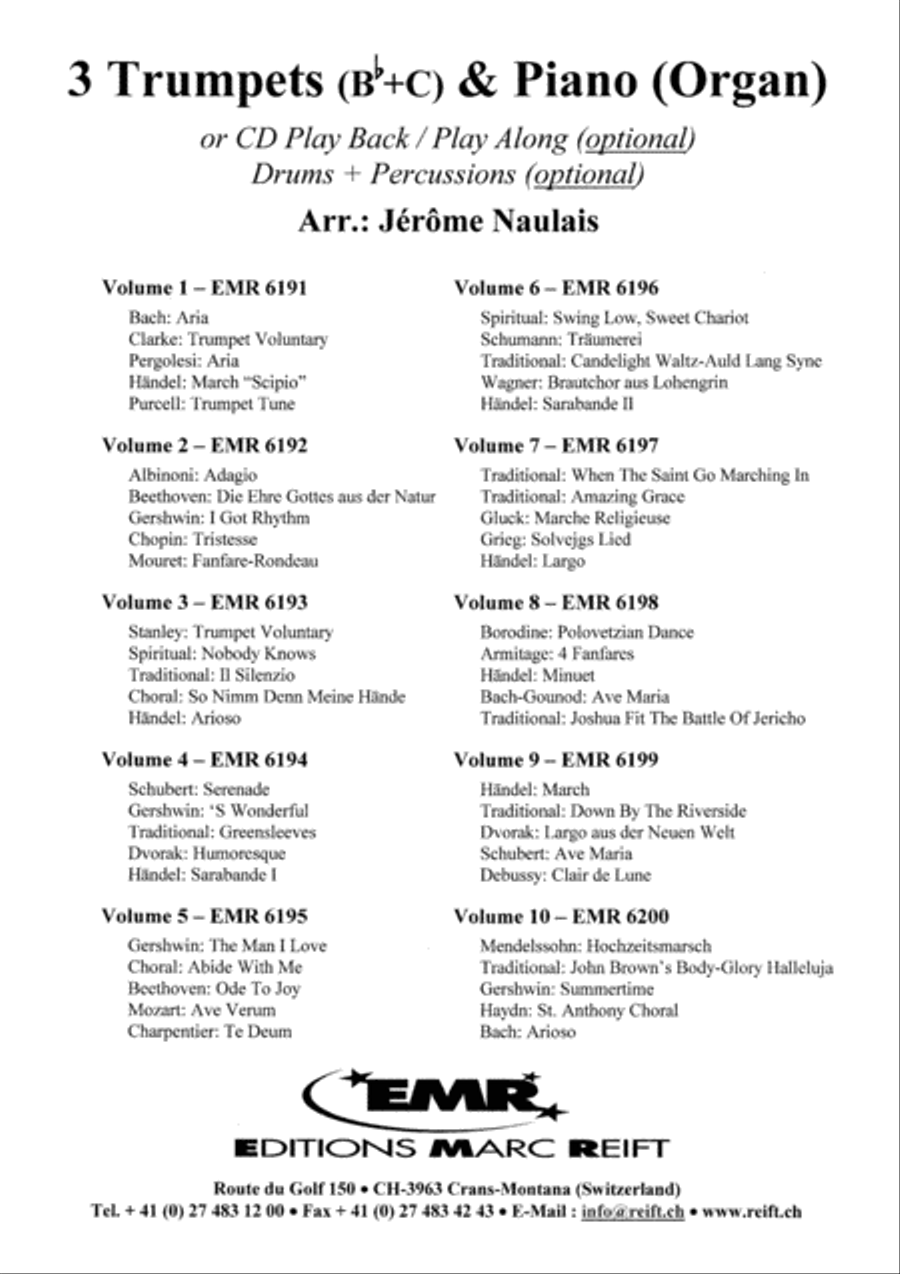 Album Volume 4 Trumpet Trio scores gallery preview page 16