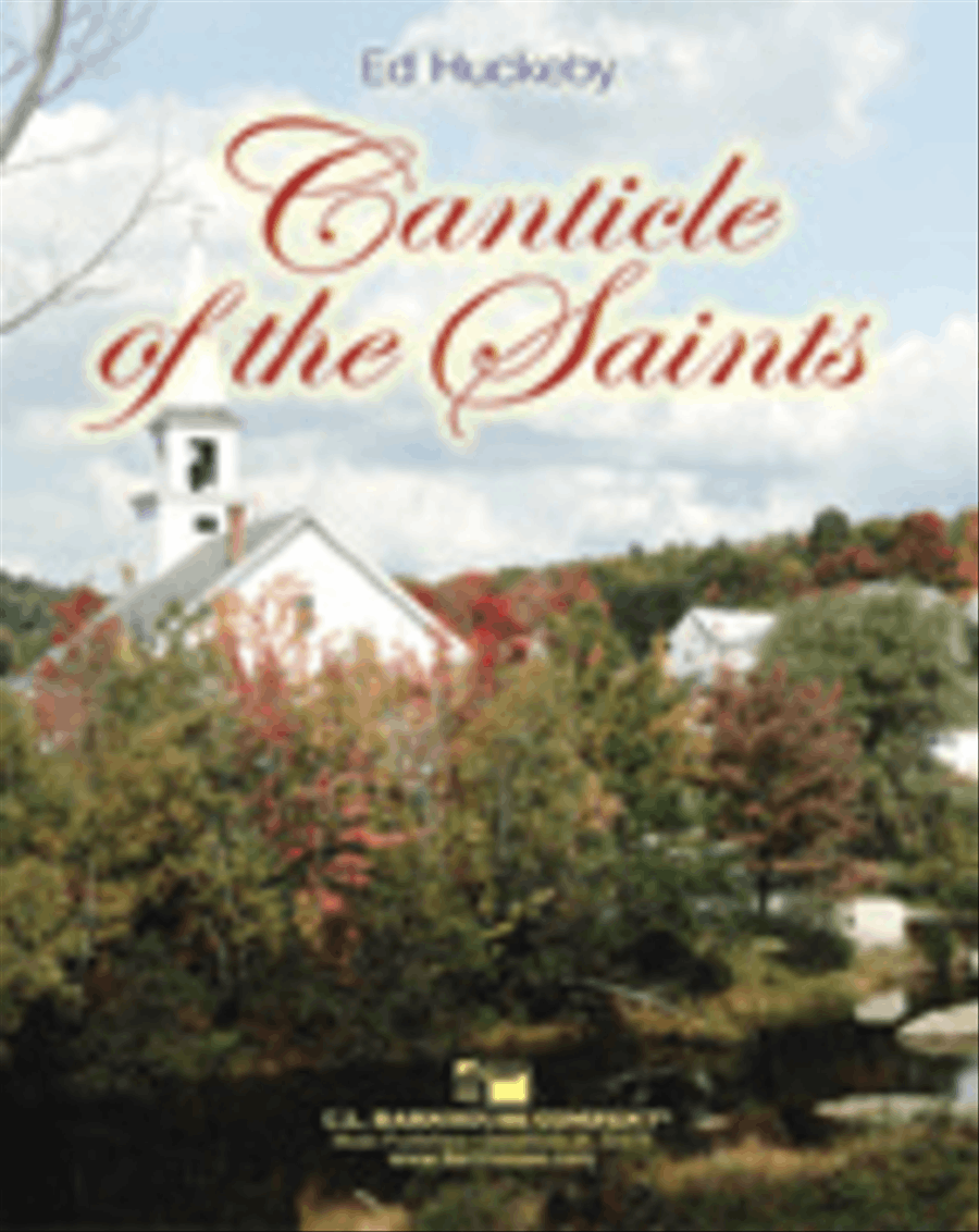 Canticle of the Saints Concert Band scores gallery preview page 1