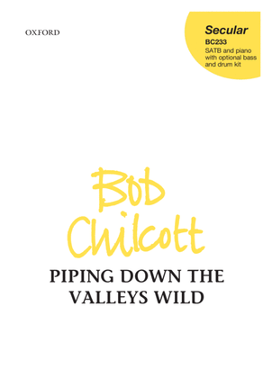 Book cover for Piping down the valleys wild