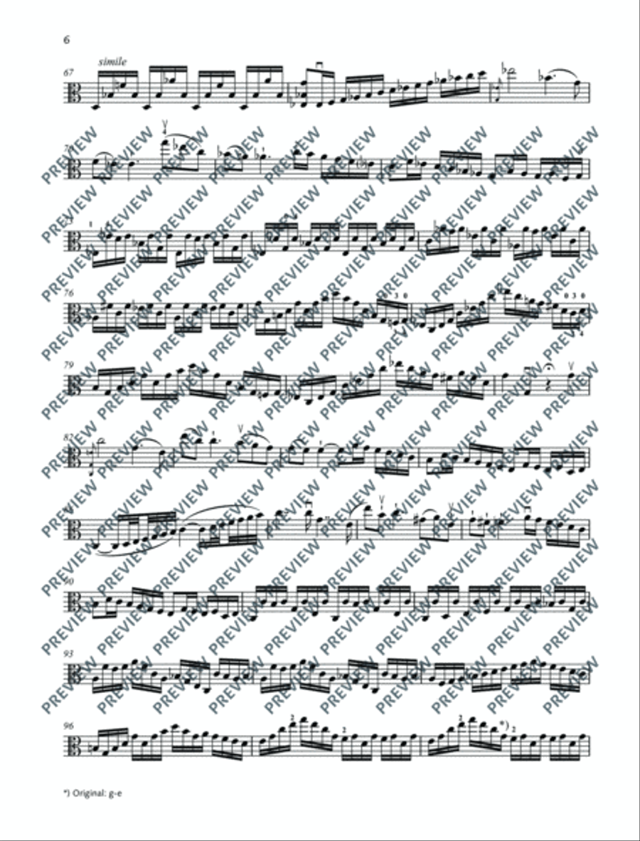 12 Studies Viola Solo scores gallery preview page 7