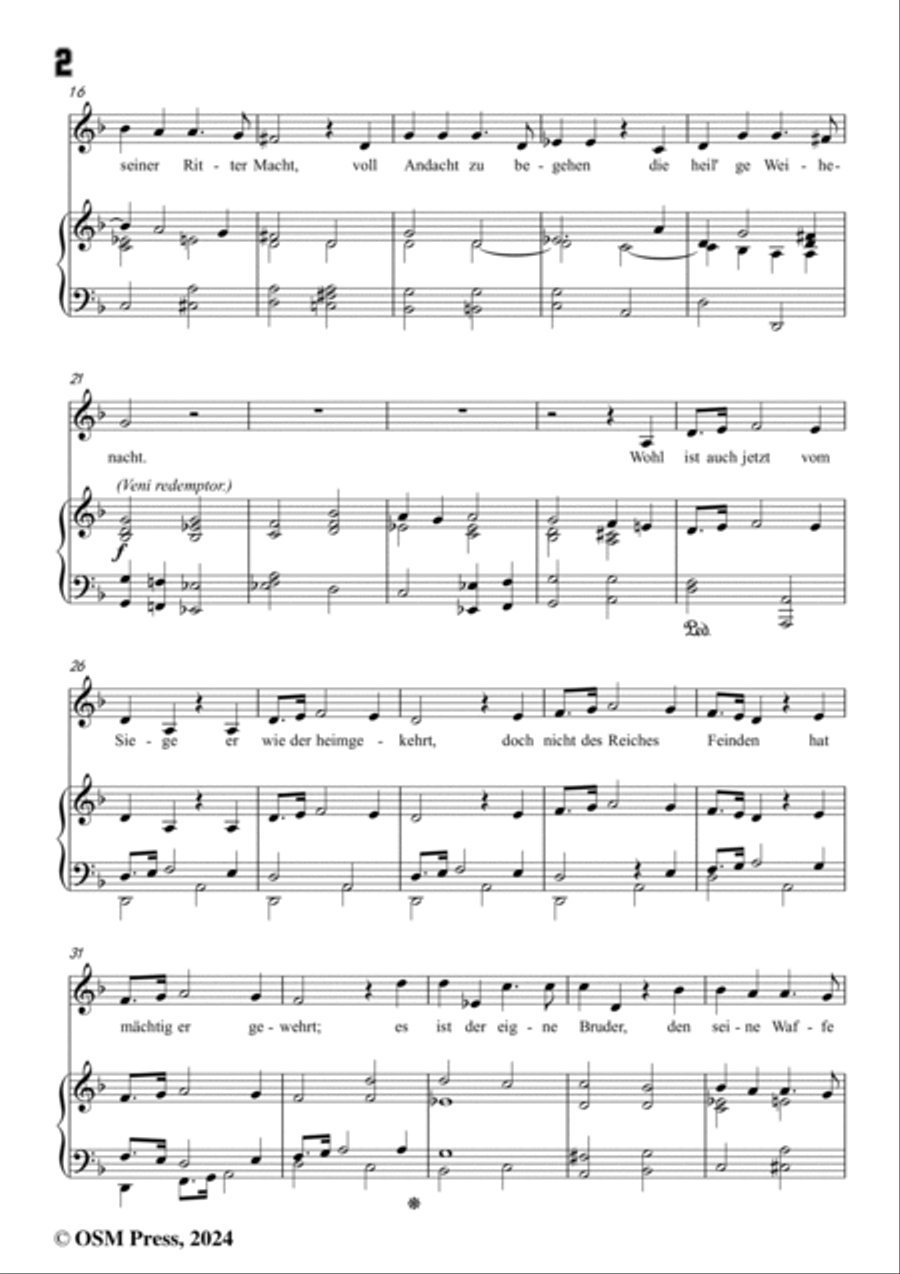 C. Loewe-Kaiser Otto's Weihnachtsfeier,in d minor,Op.121 No.1 Voice scores gallery preview page 4