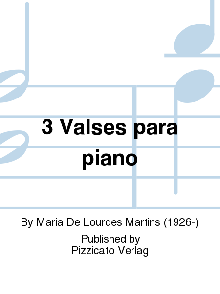 3 Valses para piano