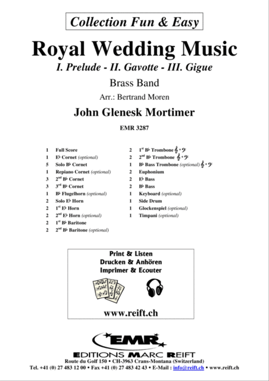 Royal Wedding Music Royal Wedding Music Brass Band scores gallery preview page 2