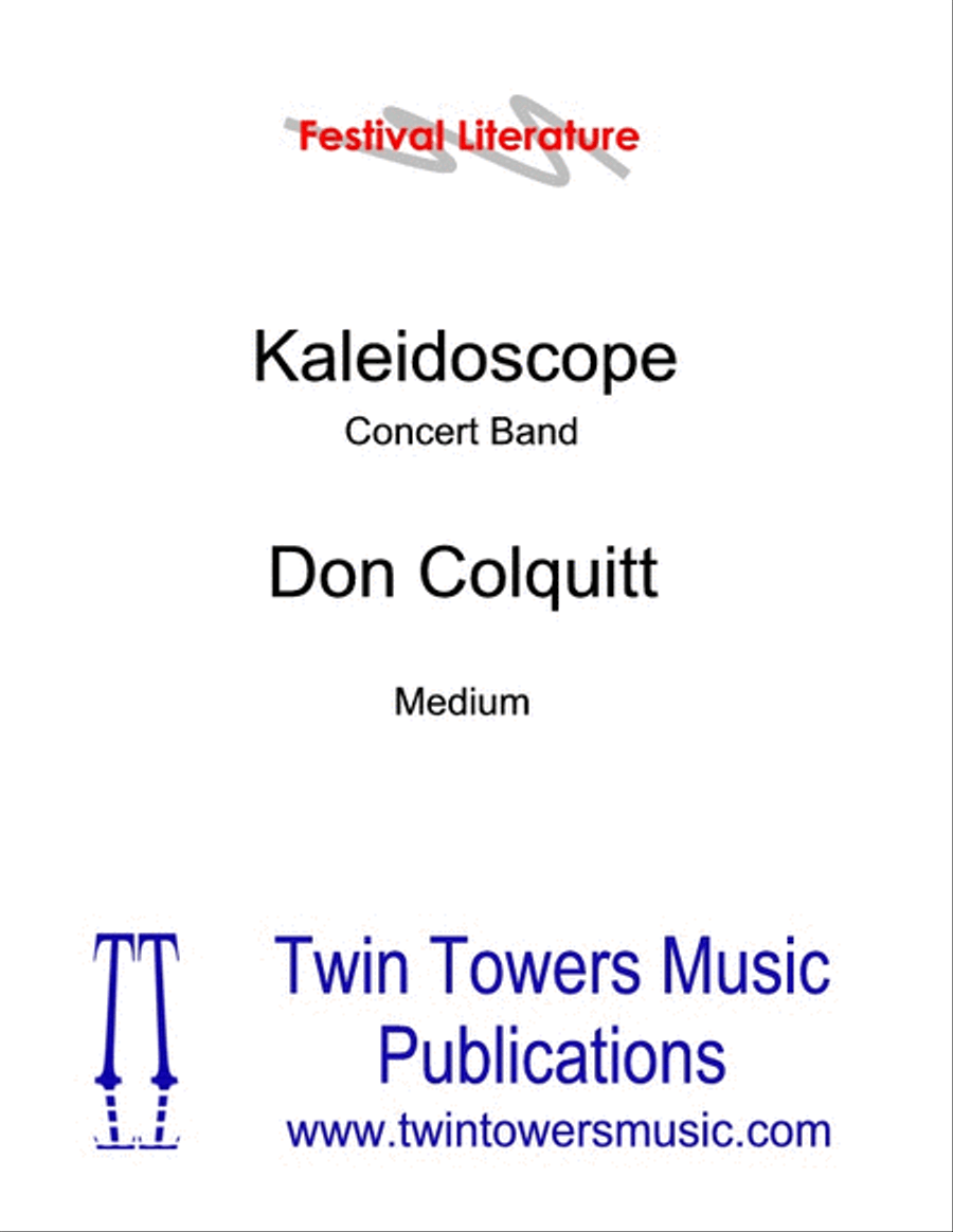 Kaleidoscope Concert Band scores gallery preview page 1