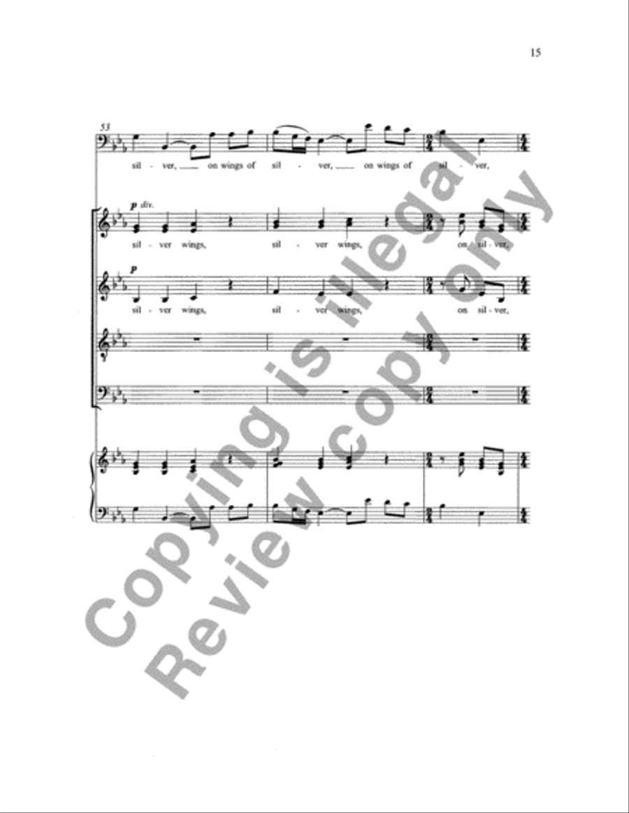 Every Night (When the Sun Goes Down) 4-Part scores gallery preview page 31