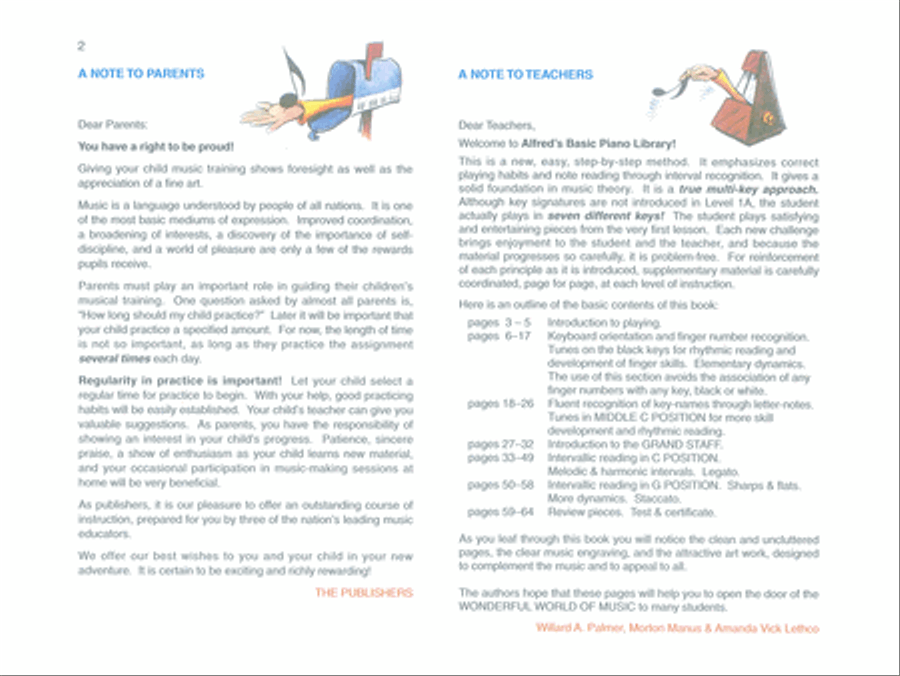 Alfred's Basic Piano Course Lesson Book, Level 1A Piano Method scores gallery preview page 3