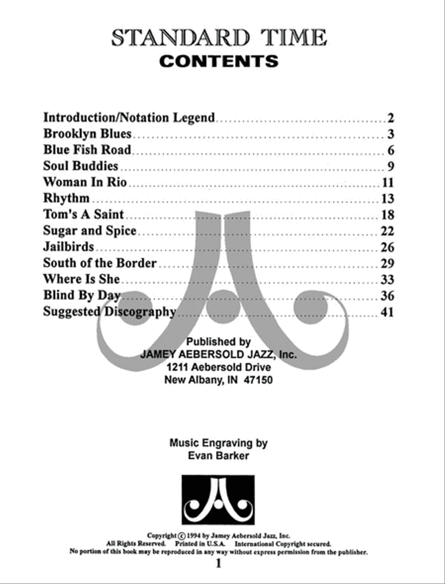 Standard Time Drums scores gallery preview page 3