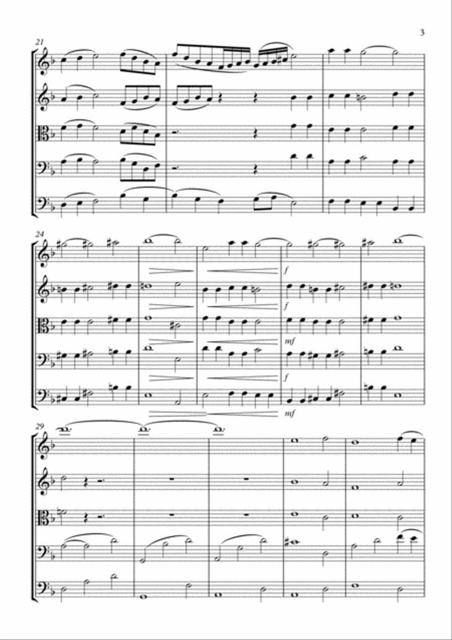 Sarah Love String Quintet scores gallery preview page 3