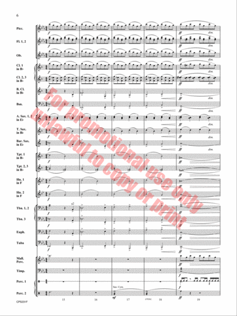 Better Angels Concert Band scores gallery preview page 7