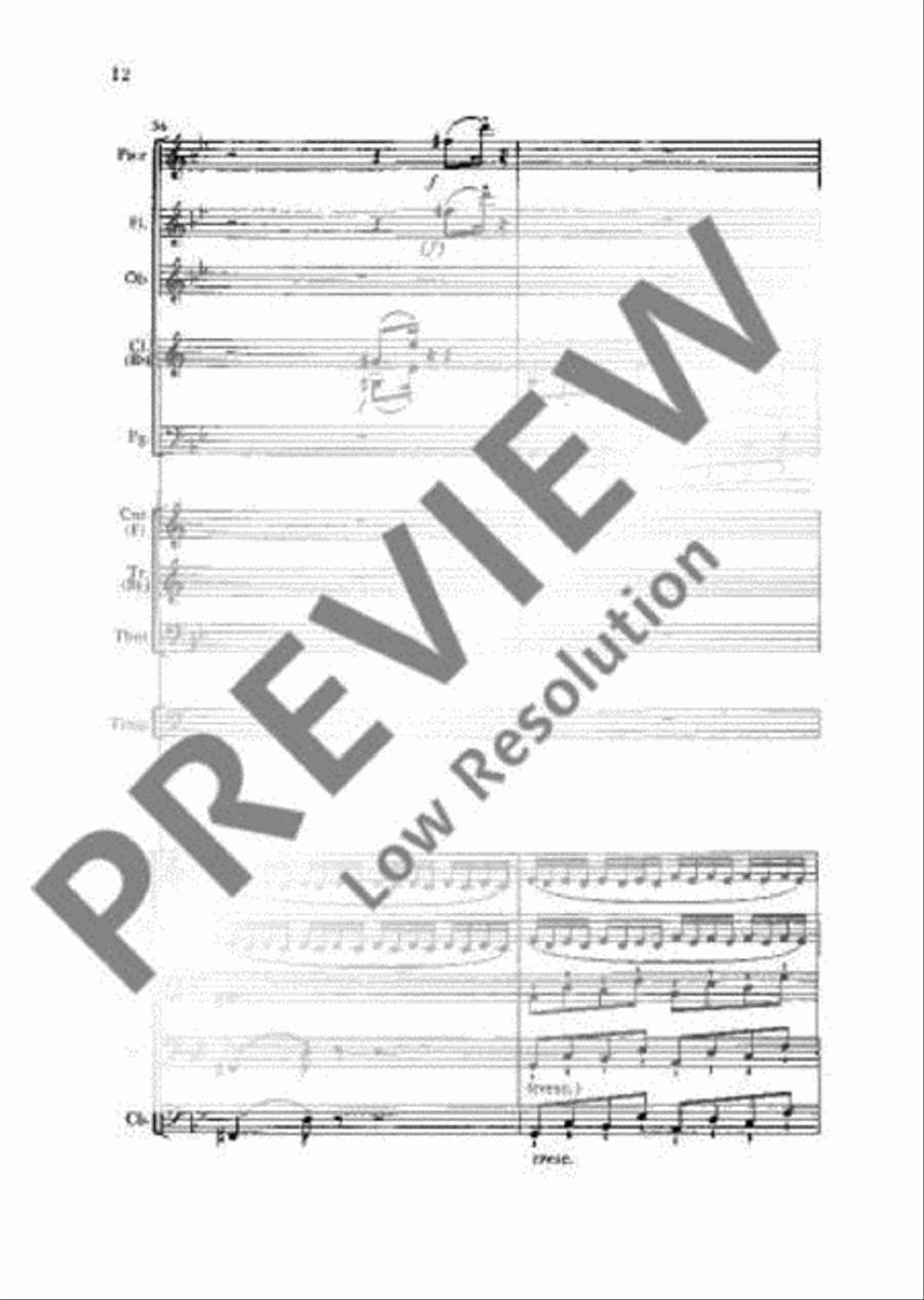 Overture G minor Overture G minor Orchestra scores gallery preview page 21