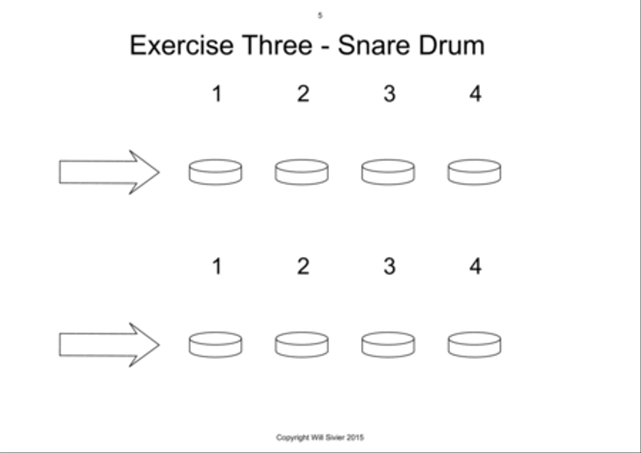 Visual Drumming Visual Drumming Drum Set scores gallery preview page 5