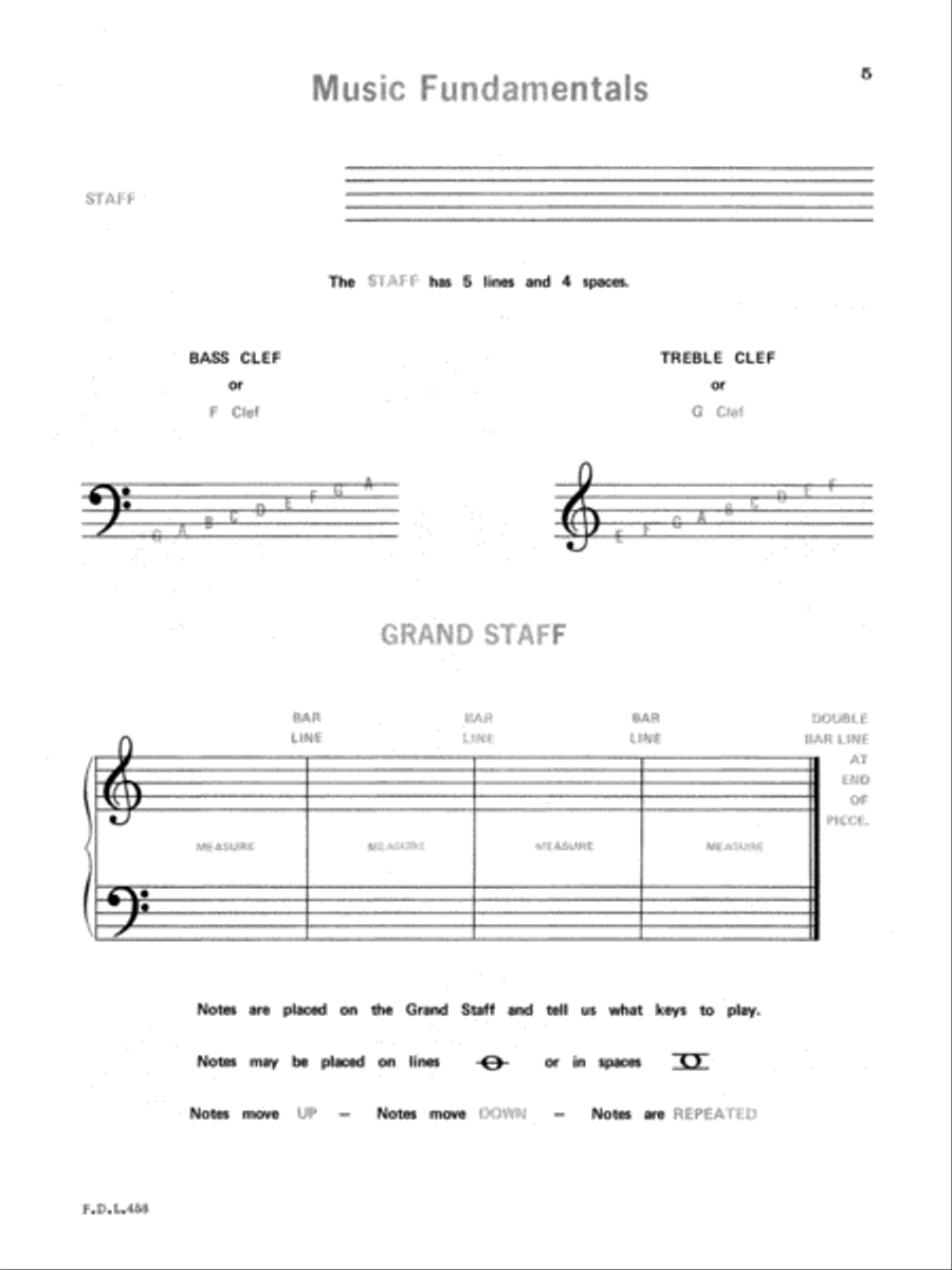 Adult Piano Student Piano Method scores gallery preview page 5